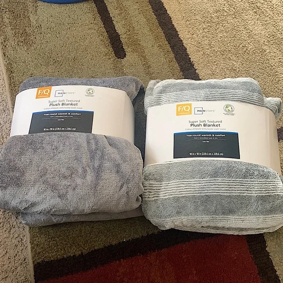 Plush Blanket Walmart Mainstays Blanket Mainstays Bedding Soft